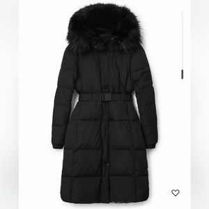Desigual Puffer Coat With Belt